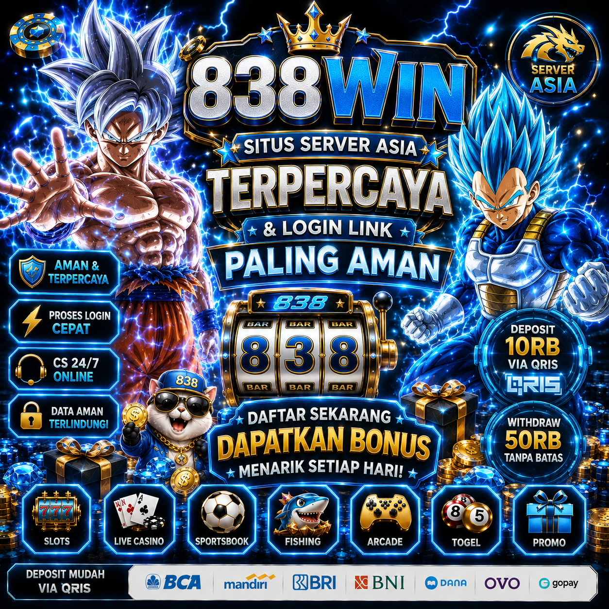 838WIN # Situs Web Game Server Asia & Bridge Portal Link Alternatif Login